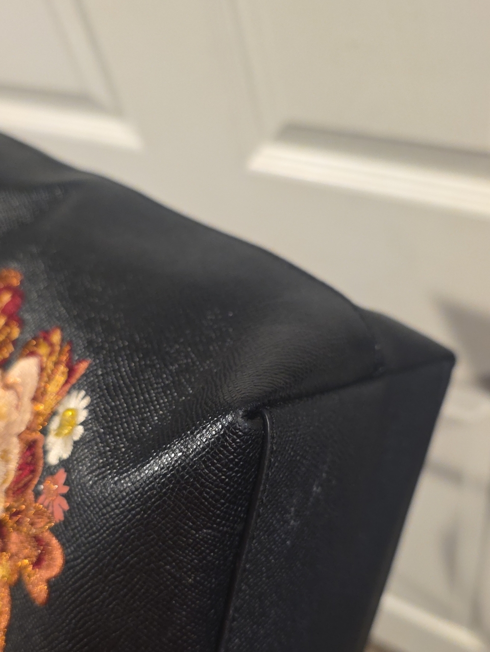 Coach City Zip Tote with Tattoo Embroidery - Picture 12 of 13